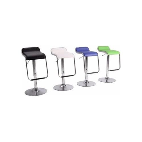 Lifting Swivel Bar Counter Chair Rotating 56-76cm Height Adjustable Bar Chair PU Leather Soft Cushion High Footstool Barstool