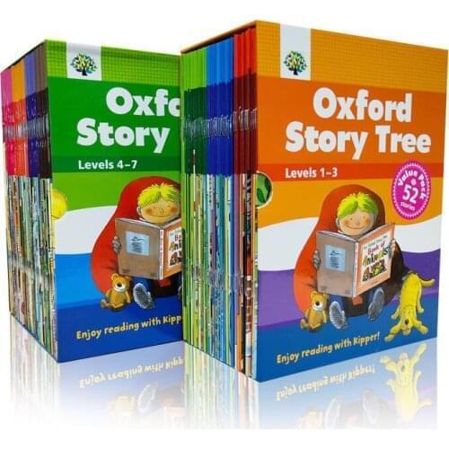 Random 10 books 1-3 Levels Oxford Story Tree Baby English Reading Picture Book Story Kindergarten Educational Toys For Children