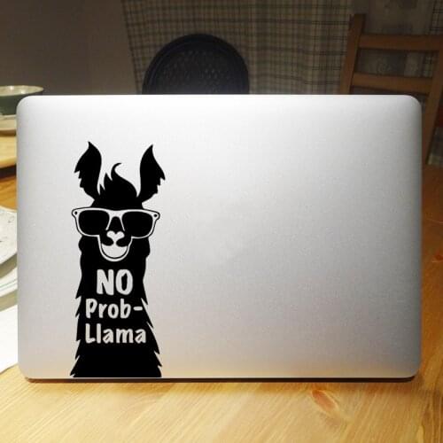Cute Llama Humor Quote Laptop Sticker for Apple Macbook Pro 16" Air Retina 11 12 13 15 Mac Surface Book Skin 14" Notebook Decal