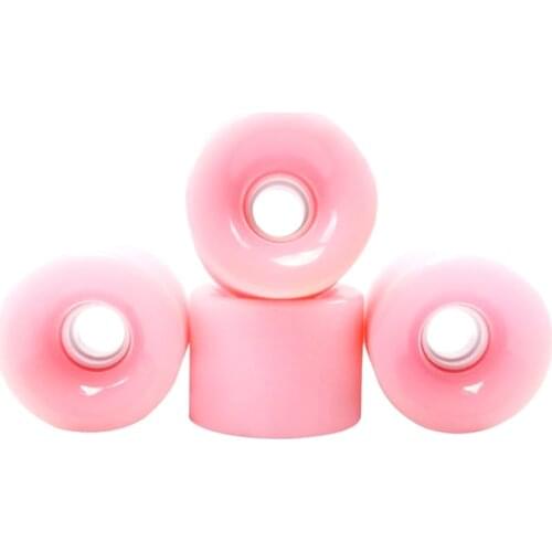 4 Pieces 78A Replacement Skateboard Wheels Longboard Roller Parts 70X51mm