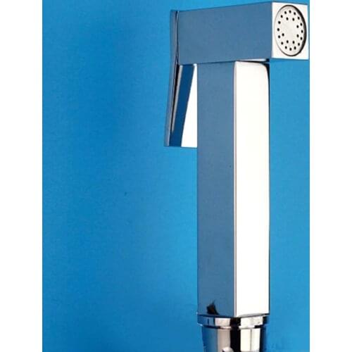 LIKE High Pressure Bidet Faucet Handheld Toilet Bidet Faucet Sprayer Brass Bathroom Hand Shower Spray Head Self Cleaning Chrome