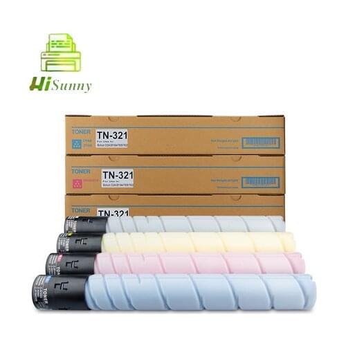 TN-321 TN321 for Konica Minolta C224 C284 C364 C7822 C224e C284e C364e toner cartridge CMYK 4pcs A set
