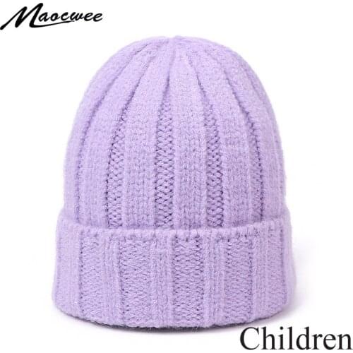 Knitted Kids Beanie Cap Infant Baby Boy Girl Hat Warm Children Baby Autumn Winter Girls Hat For Kids Toddler Muts Bonnet Enfant