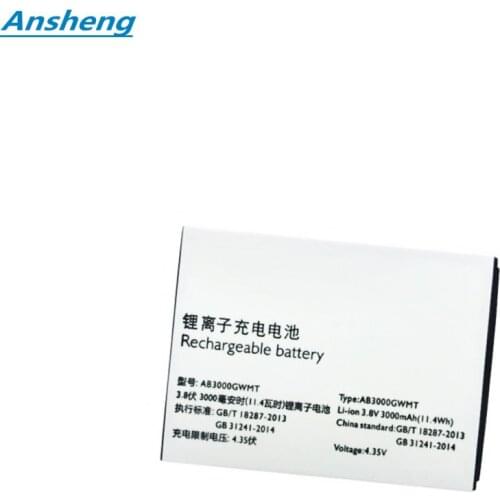 Ansheng High Quality 3000Mah AB3000GWMT battery for Philips S616 Smartphone