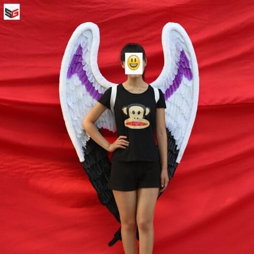 Adults Creative Wedding Photography Props Swallow Shape white Angel Wings Birthday Pary Wall Deco