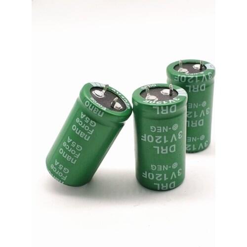 1pcs 3V 120F Super High Current Toy Power Supply capacitance 3V120F