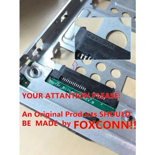 1PCS/LOT 2.5" SSD to 3.5" SATA adapter Tray Converter SAS HDD Bracket Caddy HP 654540-001, free shipping