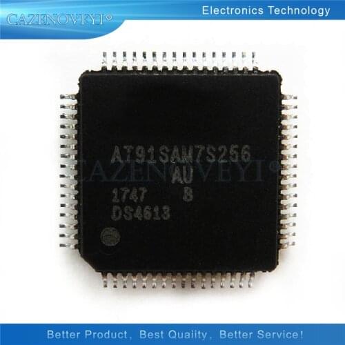 1pcs/lot AT91SAM7S256B-AU AT91SAM7S256-AU AT91SAM7S256 QFP-64 In Stock