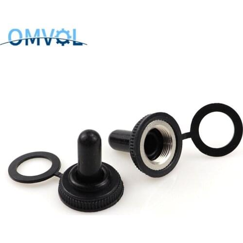 100pcs 12mm stainlesss steel toggle switch water proof cover