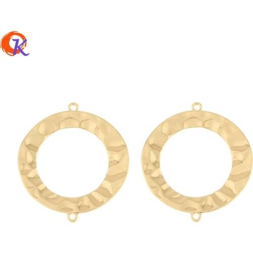 Cordial Design 100Pcs 28*31MM Jewelry Accessories/Earrings Connectors/Charms/Loop Shape/DIY Making/Hand Made/Earring Findings