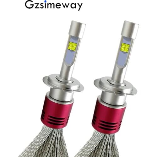 2PCS H4 led car headlight H1 H7 H13 9004 9012 bulb 4300K 6000K XHP50 12000lm H3 H9 H11 9006 HB4 881 H27 led auto lamp fog light