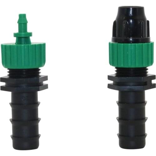 4mm, 8mm to 16mm Hose Quick Connector Garden Irrigation Water Connectors Agriculture tools Pipe adapter 2 Pcs