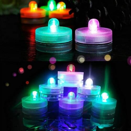 360pcs LED TEA LIGHT FLORAL Lamp Submersible Wedding Floralytes Waterproof WEDDING/Christmas/Valentine/Xmas Vase table Bar decor
