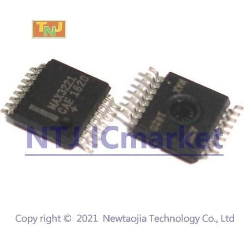 5 PCS MAX3221CAE SSOP-16 MAX3221 RS 232 Transceiver with AutoShutdown IC CHIP