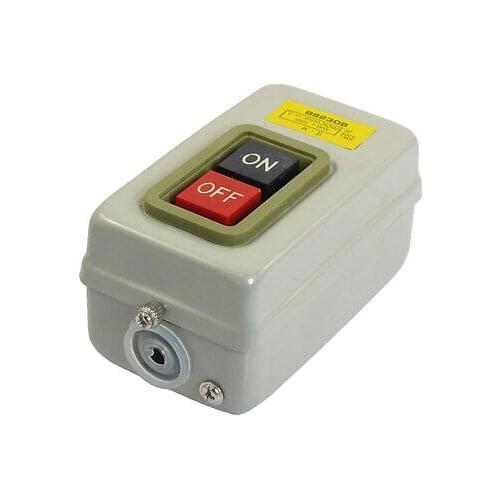 500V 7.5KW 3 Phase Self Locking ON/OFF Power Push Button Switch BS230B3