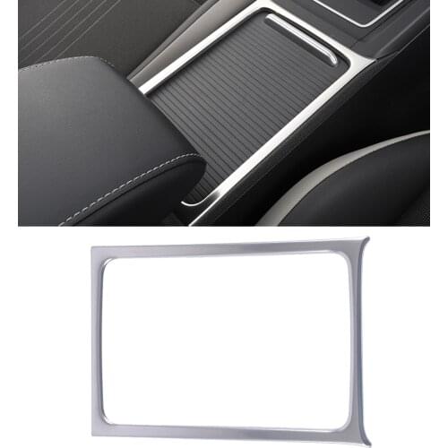 Car Accessories 1PCS Stainlesss Steel Interior Water Cup Panel Cover Trim for Volkswagen VW Golf 8 MK8 2020 2021