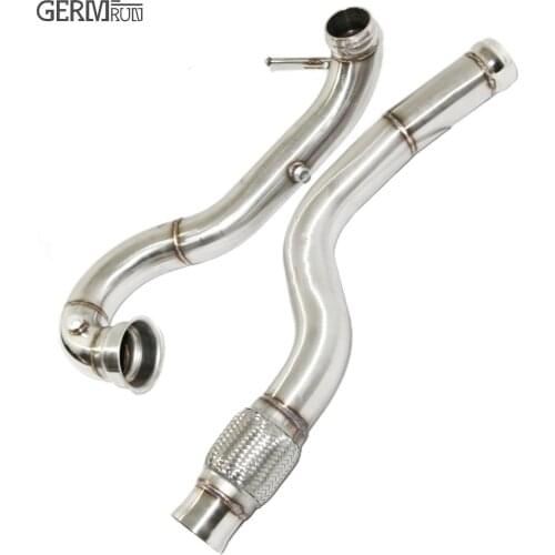 3" Catless Downpipe for Mercede*s Ben*z 14-16 A45 AMG/14-15 CLA45 AMG GLA45 AMG