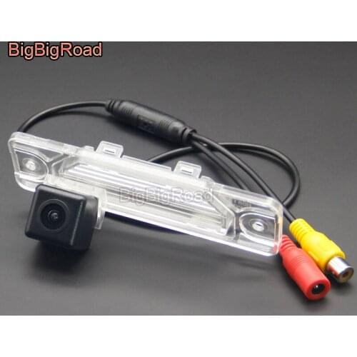 BigBigRoad Wireless Vehicle Rear View Backup Parking Camera HD Color Image For Renault koleos 2007-2012 2013 2014 2015 2016 2017