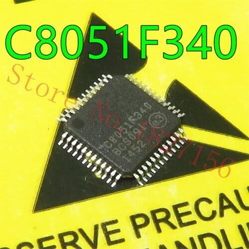 C8051F340-GQR C8051F340 QFP48 On-chip debug circuity facilitates full speed non-intru-sive in-system debug (No emulatr required)
