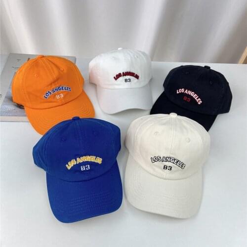 Summer Letter Digital Baseball Cap For Women Hip Hop Solid Color Adjustable Sun Hat Outdoor Visor Embroidery Baseball Cap Unisex