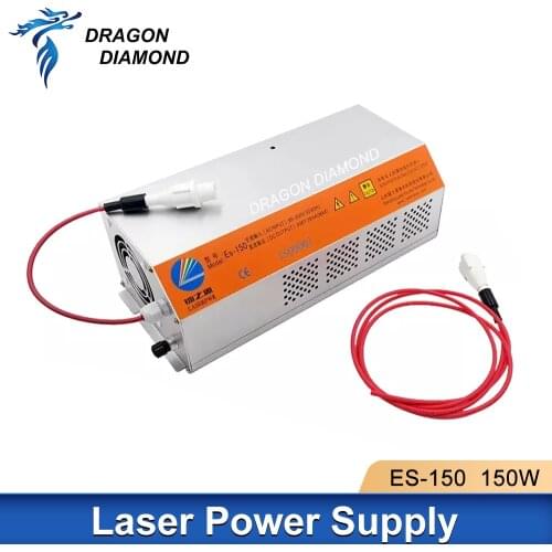 DRAGON DIAMOND EFR 150W CO2 Laser Power Supply ES150 For Laser Engraver Laser Tube CO2 Laser Cutting and Engraving Machine