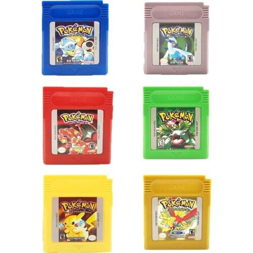 Pokemon Series GBC Game Card For Nintend Classic
