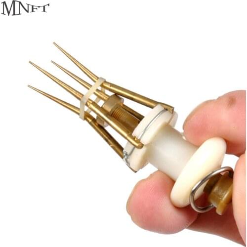 MNFT 1Pcs Pellet Bait Bander Tool Bloodworm / Lure Granule Loadng Tools 2Type Choose