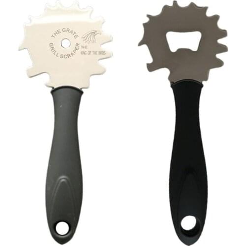 28EB Multifunctional Stainless Steel Cleaning Grill Scraper Grill Gap Cleaning Brush