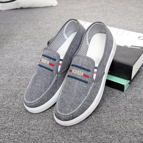 2019 Prowow mens casual shoes flat bottom one Korean version of the low to help tendon bottom sneakers