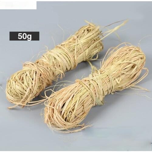 50g/roll Natural Raffia From Madagascar Love Grass Gift Decoration DIY Handmade Craft Birthday Wedding Gift Decor Party Supply