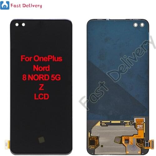 Original For OnePlus Nord 8 NORD 5G LCD For OnePlus Z lcd Display Touch Screen Digitizer Assembly Replacement Accessory Parts