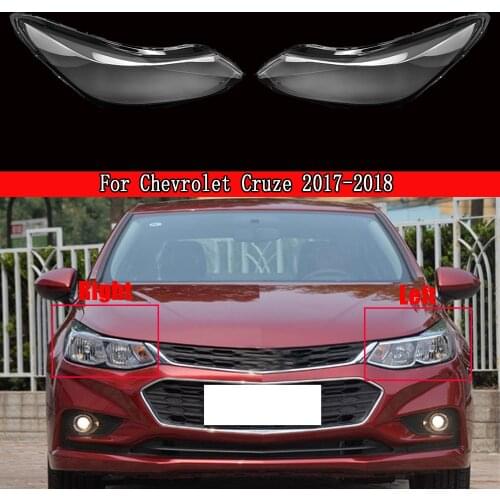 Car Front Headlamps Glass Headlights Shell Cover Transparent Lampshades Lamp Shell Masks Lens For Chevrolet Cruze 2017 2018