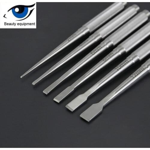 Nasal plastic surgery nose bone chisel stainless steel round handle shovel nose knife nose nasal surgery tool