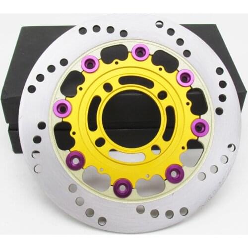Motorcycle Front & Rear Brake Disc Rotor Motorcycle Brake Disc Motorcycle accessoriesfor BWS ghost fire speed riding RPM220mm