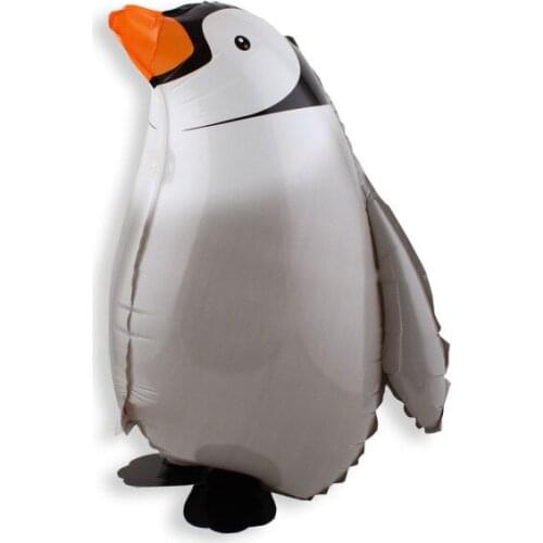 Cute Walking Penguin Foil Balloon Birthday Wedding Party Decor Balloon Penguin Modeling Inflatable Air Balloons Kids Toy Gifts