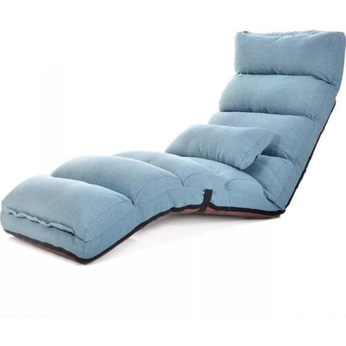 Lazy sofa single balcony bedroom chair Japanese folding multifunctional Lounge chair tatami Creative casual floor chair