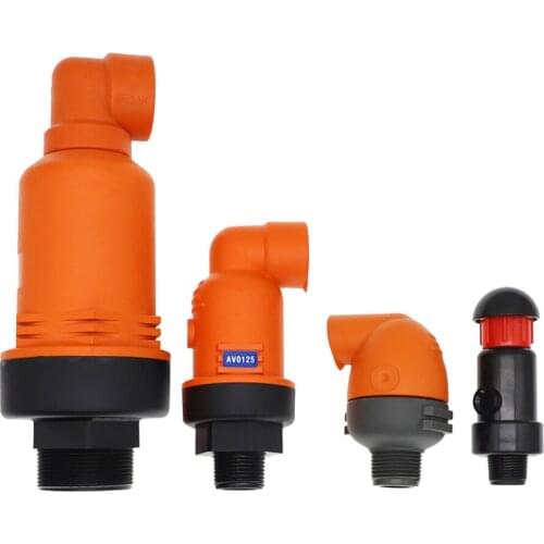 Vacuum Exhaust Valve Agricultural Irrigation System Accessories Irrigation Pipe 1Inch 2 Inch Plastic Micro Spray Drip Irrigation