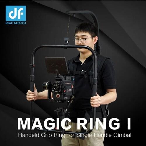 MAGIC RING I Handeld Ring with ARRI Gear Adapter for Single Handle Stabilizer Rig ZHIYUN CRANE 3S 2S RONIN S SC MOZA AIR 2 Feiyu