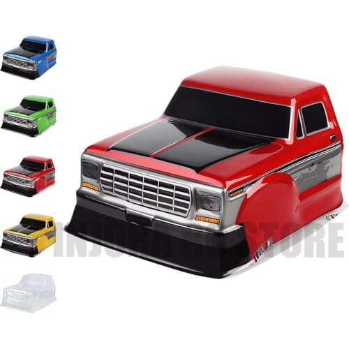 1PCS Plastic Half Pickup Part Head Body Shell for 1/10 RC Crawler F150 Axial SCX10 90046 D90 TRAXXAS TRX-4