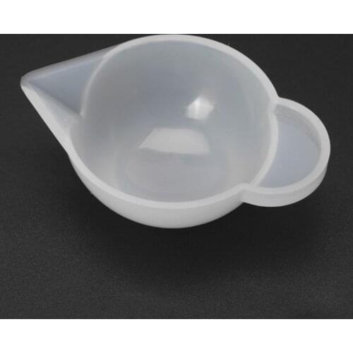 5 PCS Silicone Mold Cup Dispenser DIY Epoxy Resin Jewelry Making Tool Color Modulation