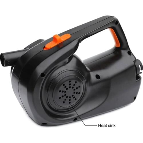 HT-338 Rechargeable pump electric inflatable air pump for inflatable Boat Kayak air bed mattress High power 80W