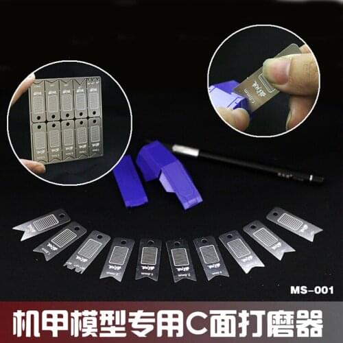 Model Making Tools Detail Transformation Stainless Steel C face Grinding Machine Angle Plate For Gundam Science Fiction Model