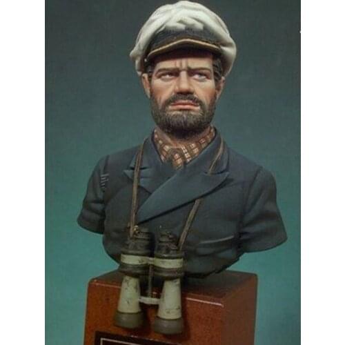 1/10 Assembly Resin Bust Kit Submarine Commander