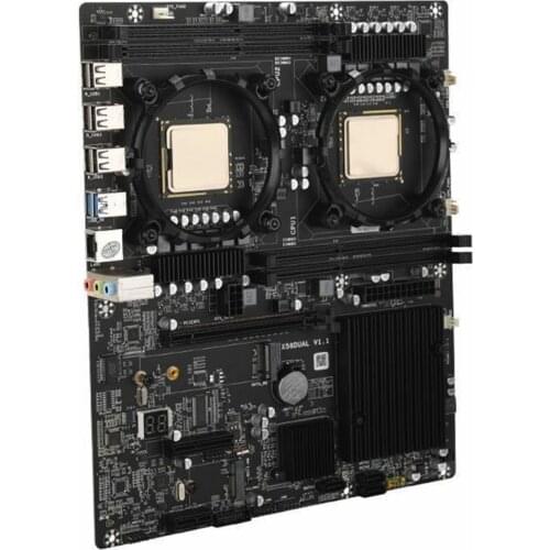 Mainboard X58 E-ATX DDR3 ALC662 Sound Card Chip PCIE X16 Support SATA 2.0 USB 3.0 M.2 NVME Interface USB 3.0 USB 2.0