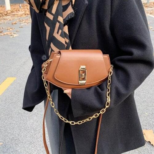 Mini Shoulder Bag Metal Chain Handbag And Purse Luxury Brand Women Bag 2021 Small Crossbody Handbag Vintage Armpit Clutches