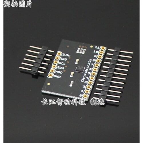 MPR121-Breakout-v12 proximity capacitive touch sensor controller keyboard development board