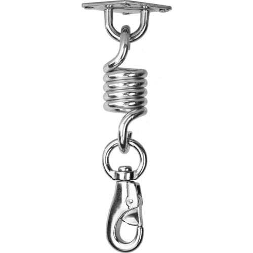 Stainless Steel Hammock Spring Swivel Hook Ceiling Mount Set for Punching Bag Aerial Yoga Hammock Swing Chair Indoor Outdoor