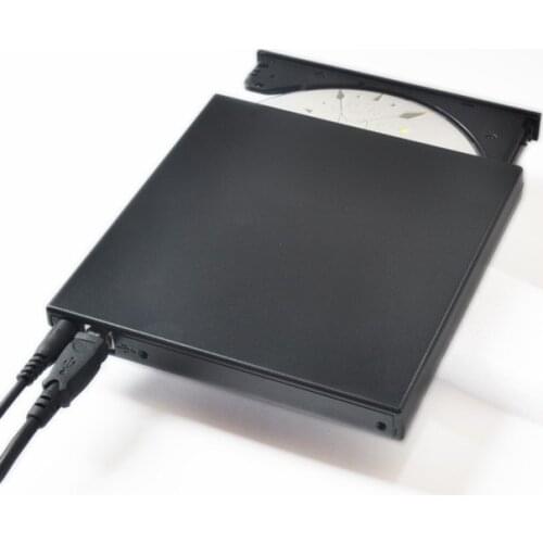 Slim Portable USB 2.0 Ultra External DVD-RW CD-RW Burner Writer Drive For PC MAC