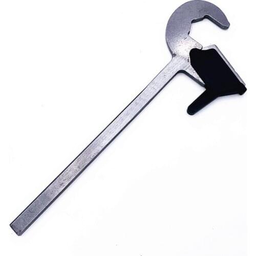 Air jet rapier loom fabric machinery parts Staubli Hamada long side positive opening heddles connecting rod hexagon hook DRC