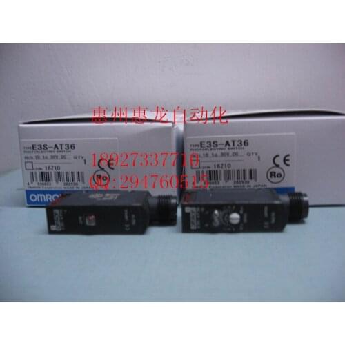 [ZOB] 100% brand new original authentic OMRON Omron photoelectric switch E3S-AT36